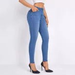 Skinny Stretch Denim Jeans for Women Versatile Fashion Comfortable Fit Casual Style Ready to Shi