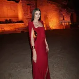 Elegant Long Dress Square Neck Water Sleeve Waist Cinching Solid Color Sexy Design Perfect for R