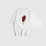 Vintage American Style Printed T Shirt for Women Casual Loose Fit Round Neck Short Sleeve Summer