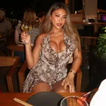 Womens Summer Bodycon Dress Comfortable Soft Fabric Slim Fit Floral Print V Neck Short Sleeve Ca