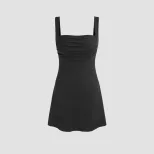 Backless A Line Dress Slim Fit Waist Defining Sexy Design Perfect for Parties and Night Out Whol