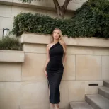 Elegant Off Shoulder Maxi Dress High Quality Fabric Sophisticated Design Spring Summer Collectio