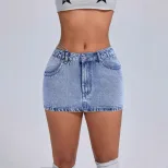 Fashionable Womens Bodycon Mini Skirt Low Waist Trendy Design Perfect for Casual Outings Wholesa