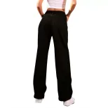 High Waisted Loose Fit Denim Trousers Casual Style Comfortable Fabric Flattering Design Perfect
