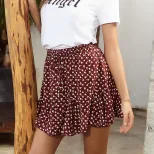 Floral Print Summer Skirt Short Length Womens Fashion Casual Style Wholesale Available low MOQ