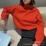 High Neck Loose Knit Sweater Soft Fabric Multiple Colors Autumn Winter Style Ready to Ship Whole