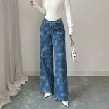 Casual Womens Denim Jeans Trendy Style Versatile Fit Comfortable Fabric Everyday Wear Wholesale