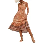 Casual Waist Defining Slim Fit Dress Elegant Style European and American Fashion Perfect for Dai