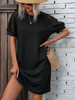 Casual Solid Color Dress Versatile Style Comfortable Fit Perfect for Everyday Wear Wholesale Ava