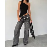 Womens American Style Sweet and Spicy Tank Top Trendy Design Comfortable Fabric Spring Summer We