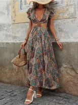 High Waist Pleated Midi Skirt Elegant Design Fashionable Style Versatile for Casual or Formal Oc