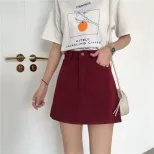 高腰牛仔短裙女2023夏季新款学生显瘦半身裙大码百搭包臀a字裙子