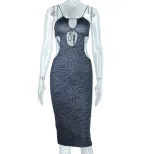Sleeveless Backless Lace Dress Mid Length Bodycon Fit Elegant Design Summer Fashion for Parties