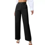 High Waisted Wide Leg Jeans Casual Trendy Versatile Womens Fashion for Everyday Wear Wholesale A