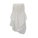High Waisted Pleated Midi Skirt Fashionable Versatile Street Style Summer Collection Wholesale A