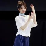 Fashionable Loose Off Shoulder Short Sleeve Top and Pants Set Summer Style Versatile Design Comf