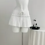 Lace Mini Skirt Low Waist A Line Design Elegant Style Perfect for Parties and Casual Wear Ready