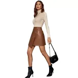 High Waisted Bodycon Skirt Casual Versatile Comfortable Perfect for Everyday Wear Wholesale Avai