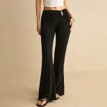 High Elasticity Flare Leggings Elegant Bodycon Fit Comfortable for Yoga Wholesale Womens Fashion