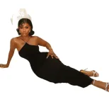 Slim Fit Solid Color Halter Neck Backless Dress Sexy Low Waist Elegant Style Perfect for Parties