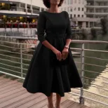 Elegant Party Dress Stylish Sophisticated Perfect for Bridesmaids Ideal for Events and Celebrati