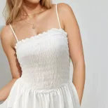 Chiffon Summer Dress Sexy A Line Spaghetti Straps Beach Vacation Style Wholesale Available OEM O