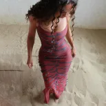 Fashionable Womens Bodycon Dress Sexy Backless Design Trendy Print Perfect for Autumn Wholesale