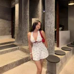 Chic Deep V Backless Cherry Print Dress Sweet and Spicy Style Perfect for Winter Parties Wholesa