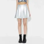 High Waist PU Leather Skirt Slim Fit Mini Length Autumn Winter Style Ready to Ship Wholesale Ava
