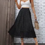 High Waisted Midi Skirt Elegant Style Casual Fit Trendy Design Perfect for Daily Wear Wholesale