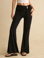 High Elasticity Flare Leggings Elegant Bodycon Fit Comfortable for Yoga Wholesale Womens Fashion