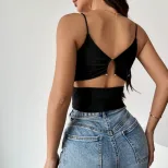 Womens Fashionable Minimalist Sexy Cami Top Versatile Casual Spring Summer Wholesale Available