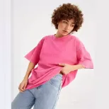 Womens Cotton T Shirt Solid Color Short Sleeve Relaxed Fit Casual Summer Wear