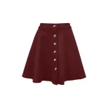 Corduroy Pleated Skirt Versatile Design Fashionable Style Suitable for Casual Wear Ready to Ship