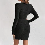 Elegant Womens Dress Slim Fit Versatile Spring Summer Style Perfect for Casual or Formal Occasio