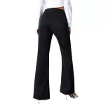 High Waisted Wide Leg Split Hem Jeans Casual Slim Fit Comfortable Fabric Womens Fashion Wholesal