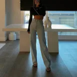 Slim Fit Half Turtleneck T Shirt Sexy Backless Design Long Sleeve Short Crop Spring Summer Women