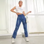 Tie Dye Straight Leg Jeans Slim Fit Casual Style Womens Fashion Ready to Ship Wholesale Availabl