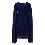 Elegant V Neck Long Sleeve Evening Dress Fashionable Winter Style Suitable for Parties and Event