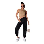 Womens Slim Fit Sleeveless Tank Top Solid Color Versatile Design Summer Style Wholesale Availabl