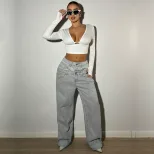 Womens Sexy Backless Crop Top Slim Fit Trendy Design Spring Summer Style Wholesale Available