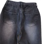 High Waisted Black Wide Leg Jeans for Women Loose Fit Flattering Floor Length Autumn Winter Casu