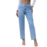 Vintage High Waisted Skinny Jeans for Women Spring Collection Slim Fit Comfortable Denim Wholesa