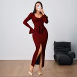 Womens Bodycon Maxi Dress Sexy Slim Fit Adjustable Straps Spring Summer Fashion Wholesale Availa