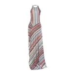 Summer Womens Dress Fashionable Halter Neck Slim Fit Unique Print Bodycon Style Perfect for Part