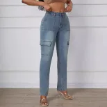 High Stretch Skinny Jeans Slim Fit Casual Style Versatile for Everyday Wear Wholesale Available