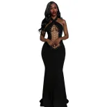 Womens Sexy Cross Back Bodycon Dress Spring Collection Figure Hugging Stylish Backless Perfect f