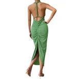 Sexy Backless Bodycon Cami Dress Spring Summer Collection Perfect for Parties Wholesale Availabl