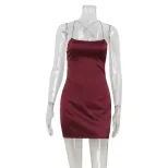 Velvet Bodycon Dress Sexy Backless Design Adjustable Straps Slim Fit Ideal for Parties and Night