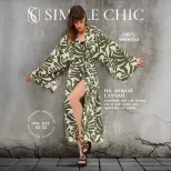 Minimalist Chic Kimono Dress Elegant Design Comfortable Fit Versatile Style Perfect for Casual o